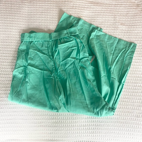 House of Harlow mint green matching pants and crop tank set Medium NWT - Picture 7 of 8